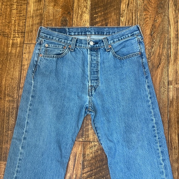 Levi’s 501 blue denim jeans 33 waist - Picture 13 of 16
